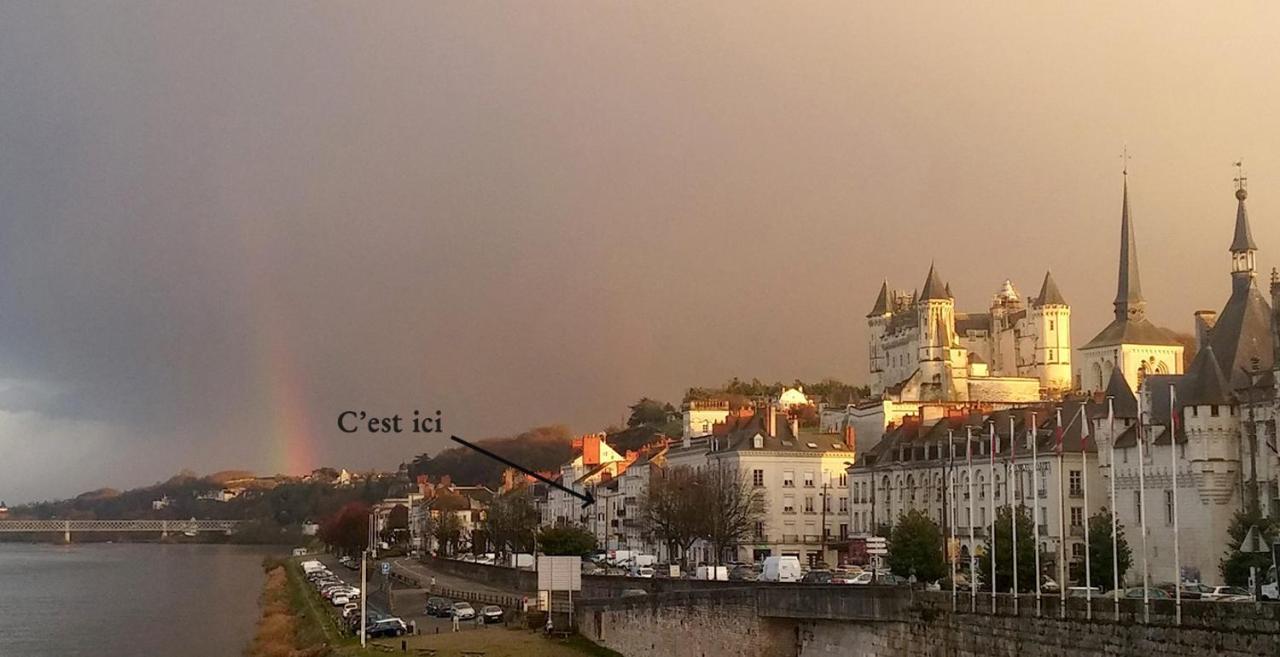 Studio Quai De Loire Hyper Centre Local A Velo Saumur Dış mekan fotoğraf